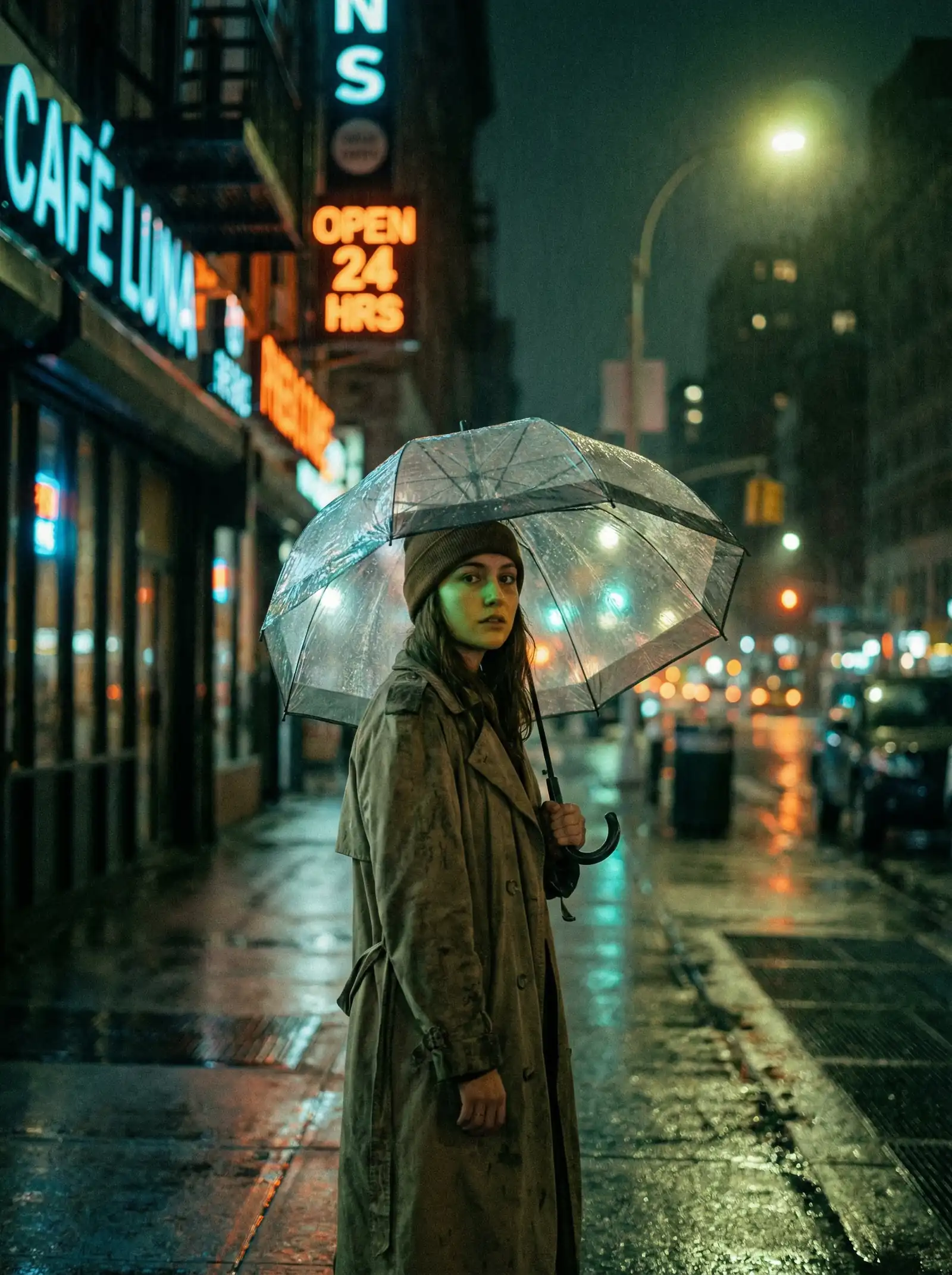 每日大赛官网入口 本周佳作 - 雨夜独行